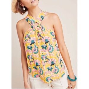 • Anthropologie Mauve • Women’s Tropical Tanktop Size 8